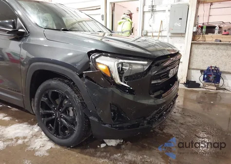 2021 GMC Terrain Awd Sle z USA, uszkodzony, nr VIN 3GKALTEV4ML331033